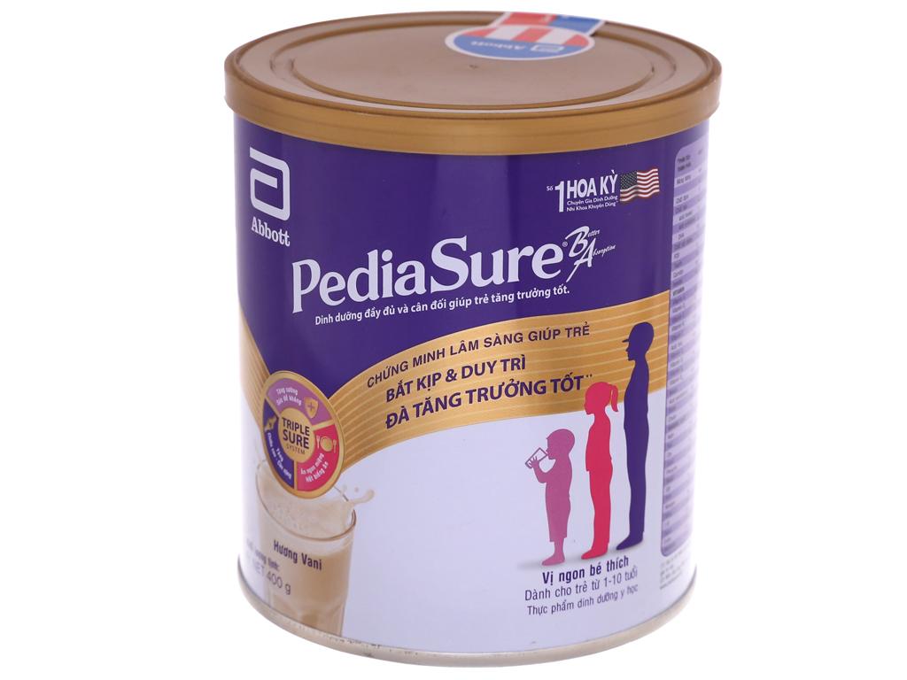 Sữa bột Pediasure B/A hương vani 400g