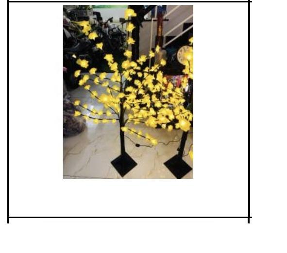 Cây hoa mai vàng điện trang trí nha cửa siêu đẹp