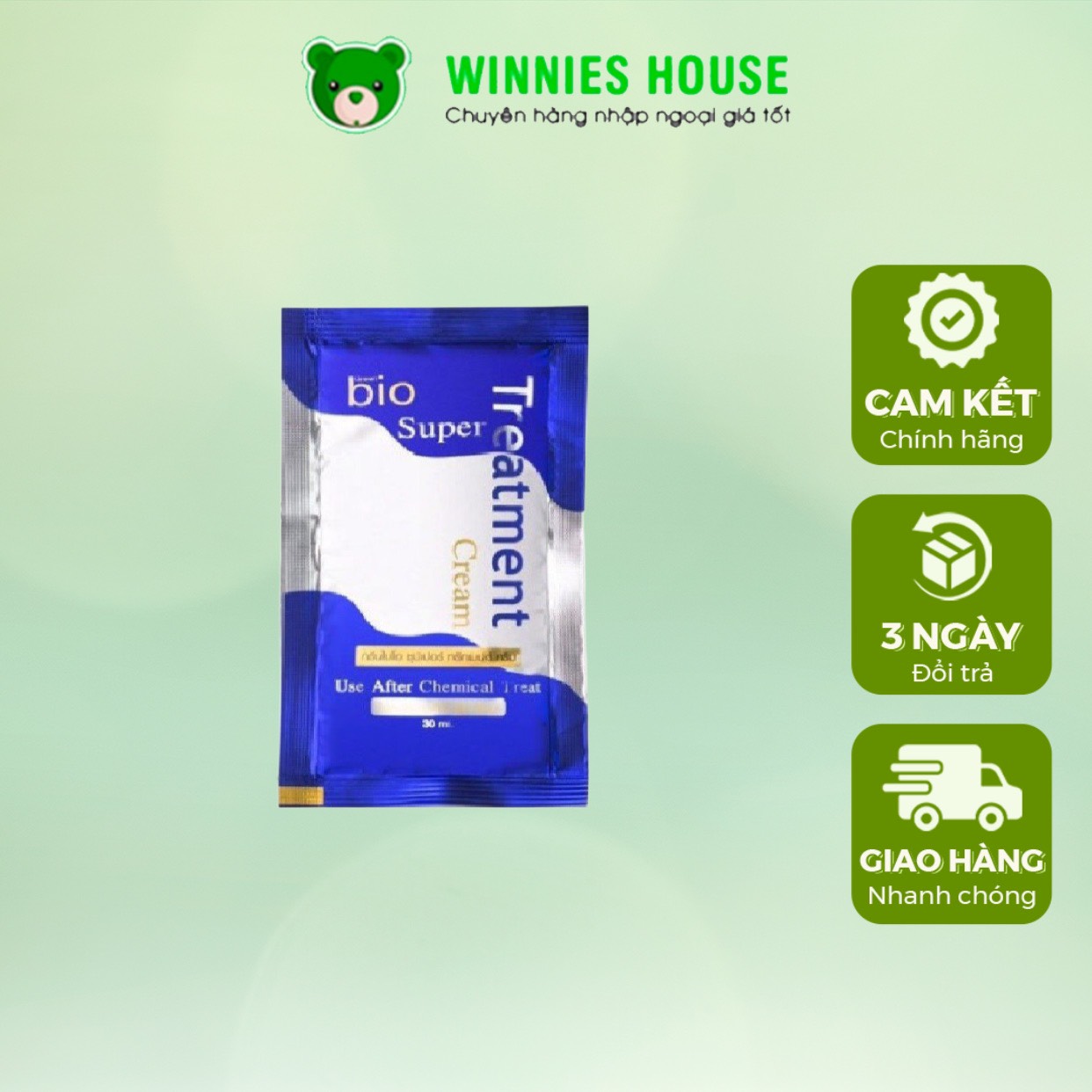 1 Gói ủ tóc Green Bio Supper Treatment