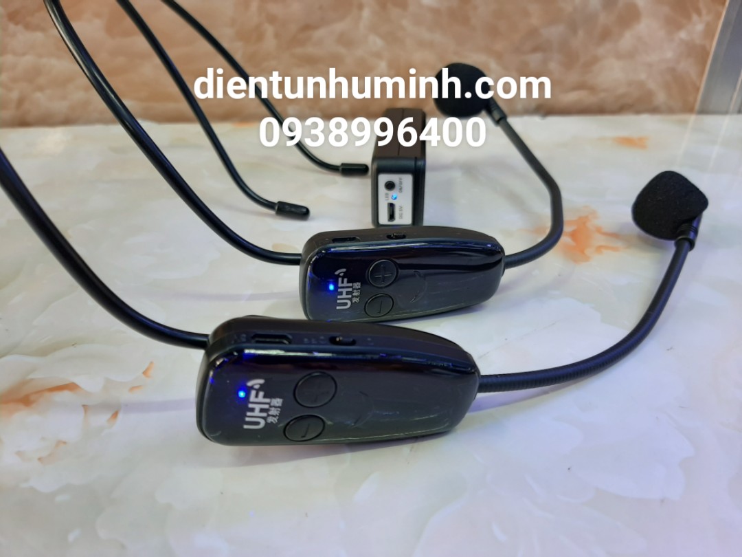 [HCM]Micro đeo tai không dây 2 người UHF ORIS 998