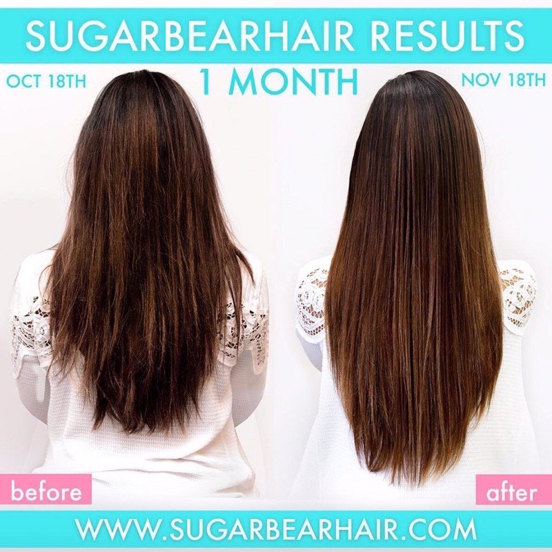 Kẹo Gấu mọc tóc Sugar Bear Hair 60 viên