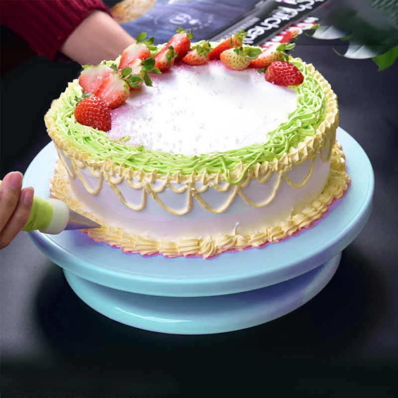Plastic turntable decorating cake uncle bills KC0448
