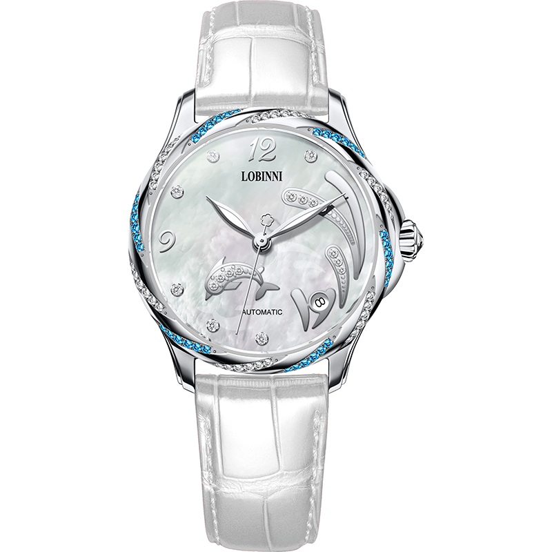 Đồng hồ nữ chính hãng LOBINNI L2060-9 Chính hãng, Fullbox, Bảo hành dài hạn, Kính sapphire chống xước, Chống nước, Mới 100%