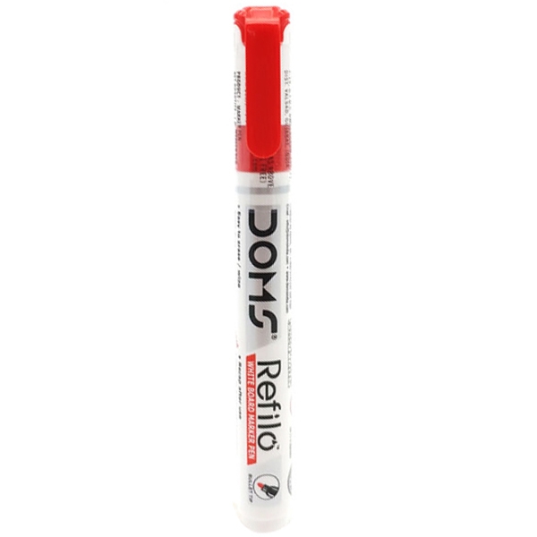 Bút Lông Bảng DOMS Refilo 7433 - Mực Đỏ