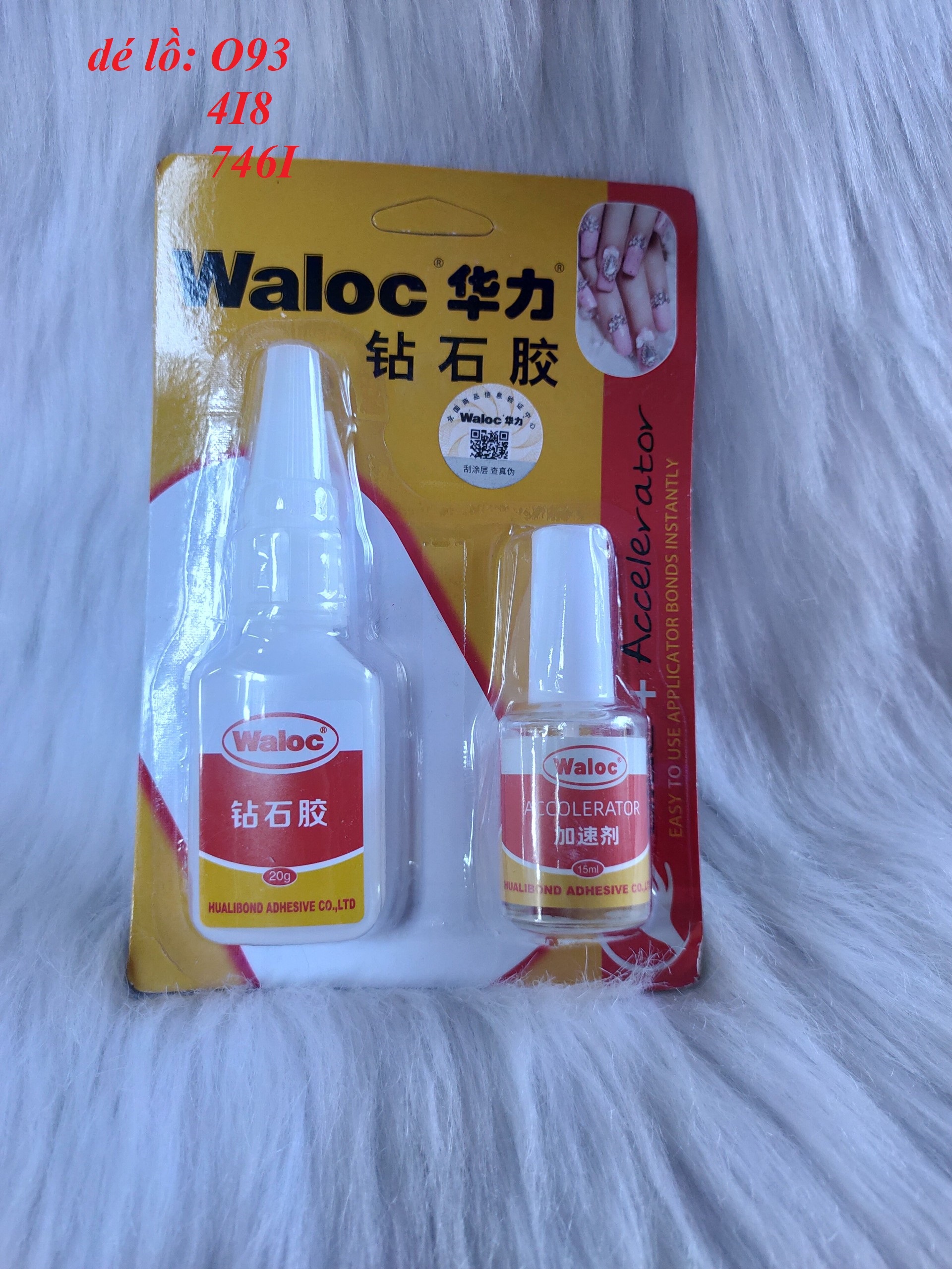 Keo dán móng waloc