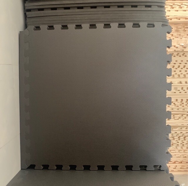 Combo 10 tấm thảm lót sàn đen 60.60cm