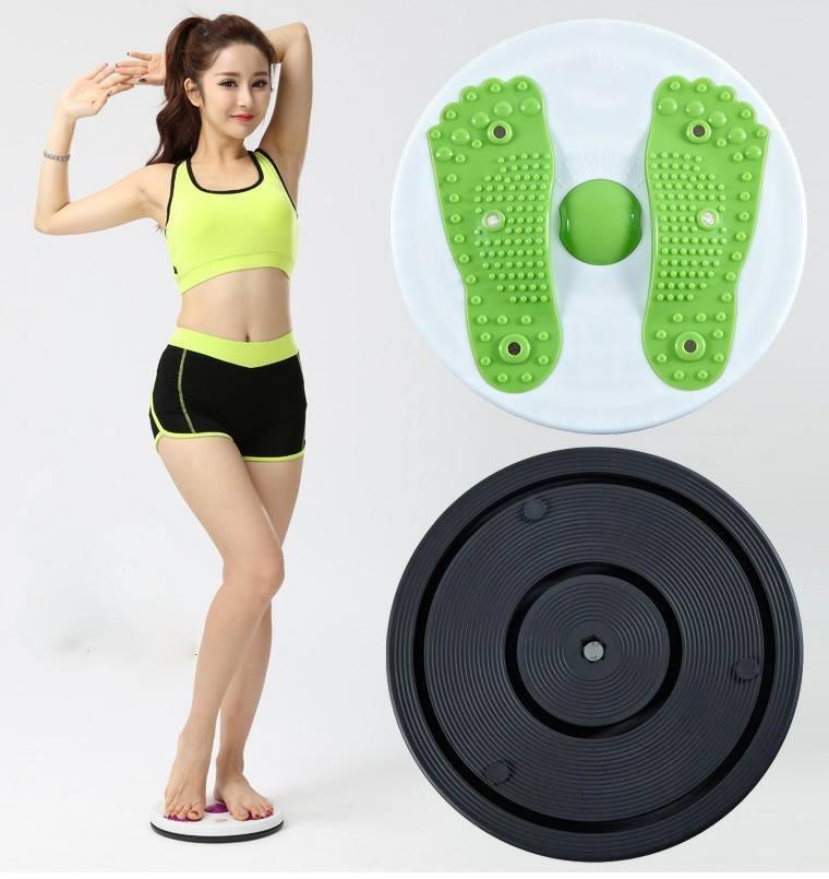 Đĩa xoay eo tập thể dục 360 độ giảm mỡ bụng thế hệ mới (Màu ngẫu nhiên)