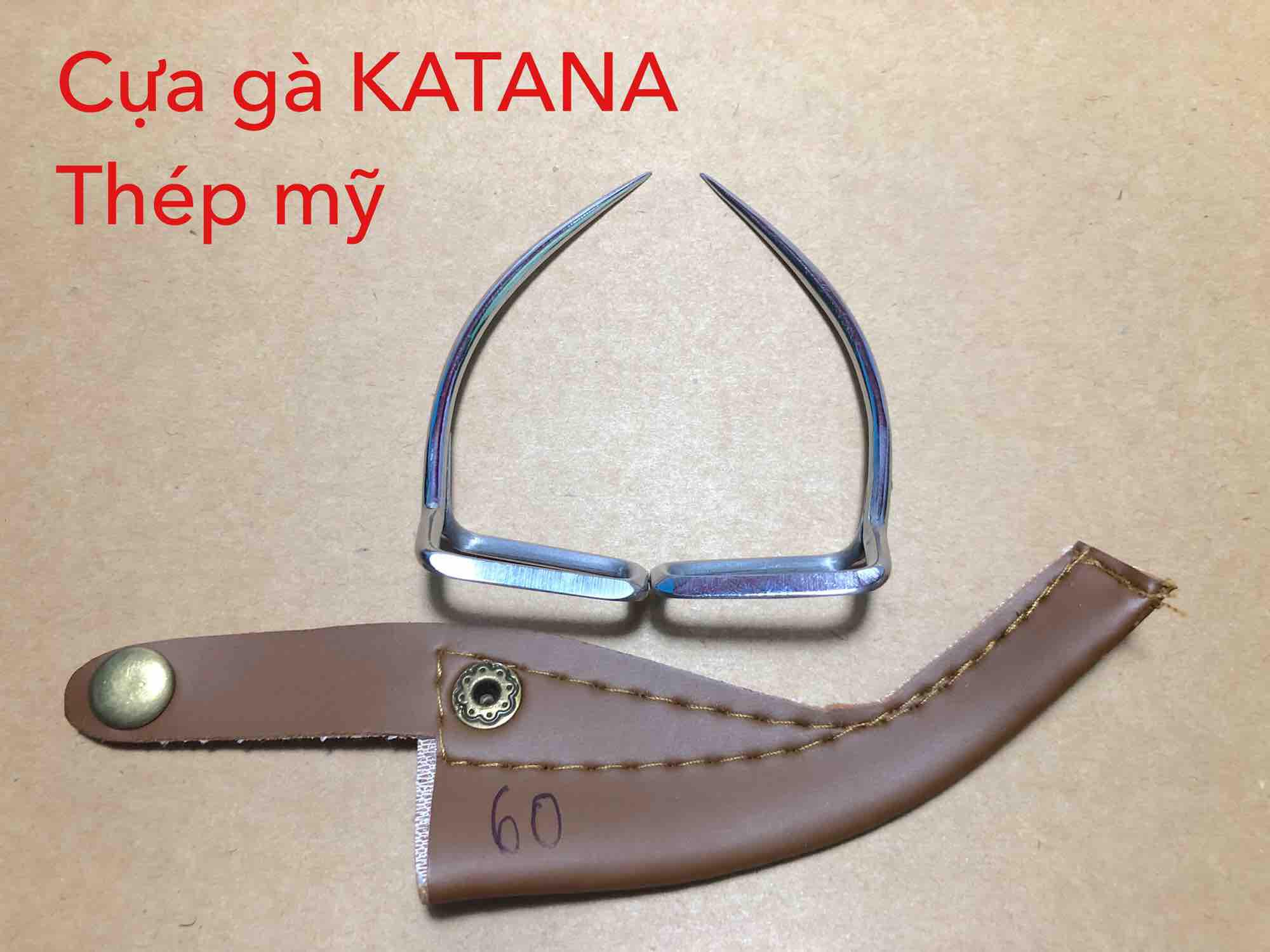 [HCM]Cựa gà nòi 60 thép mỹ