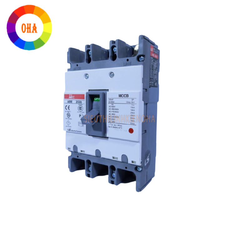 Aptomat 3 Pha LS - MCCB LS 3 Pha ABE 20A~100A