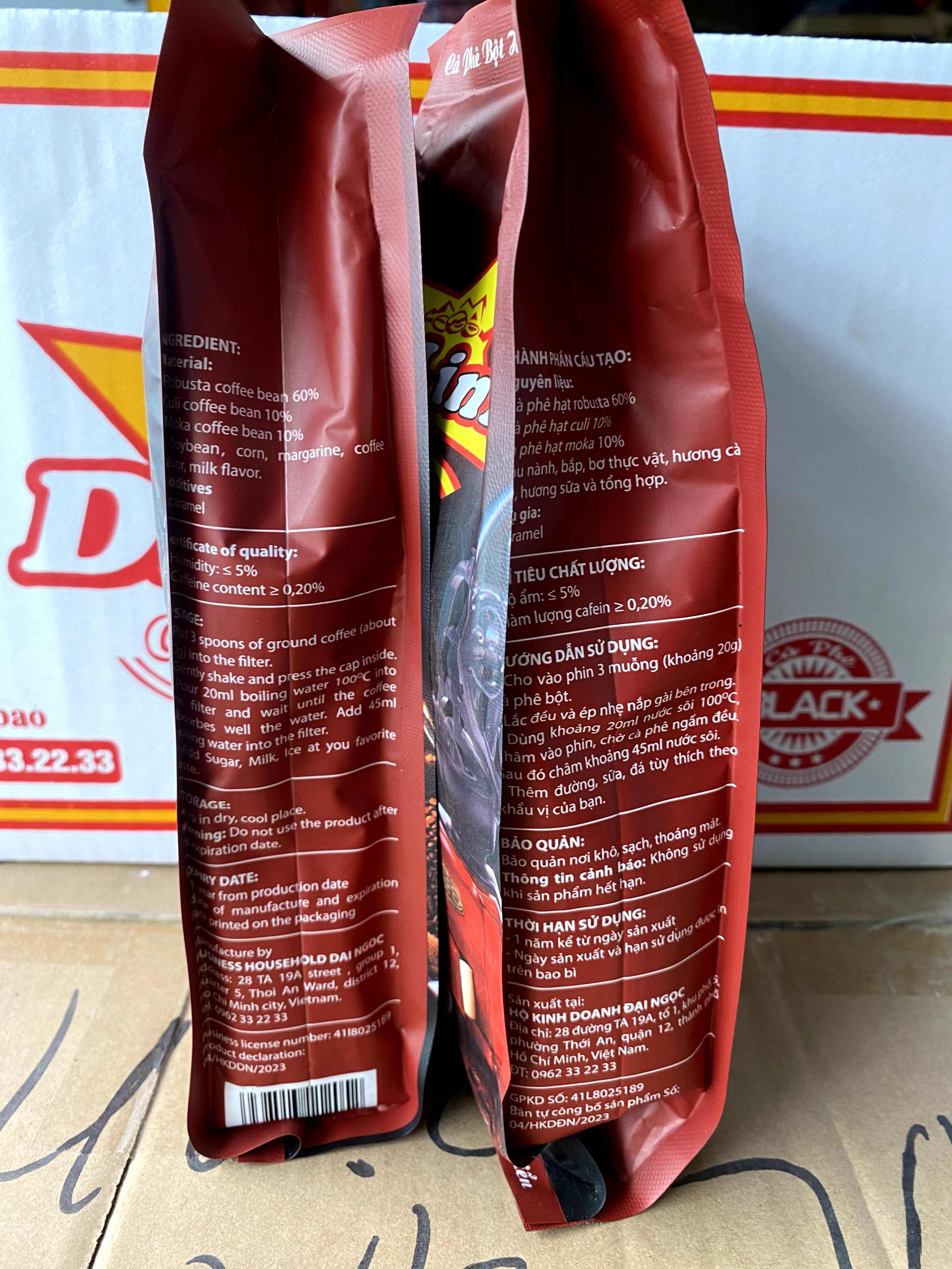Di Linh turning coffee 500g