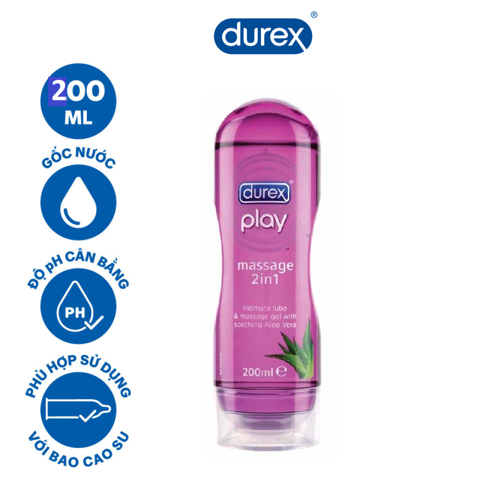 Gel bôi trơn Durex Play Massage 200ml