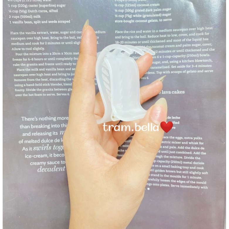 Kẹp Tóc Càng Cua 5 Răng, 3 Răng Hàn Quốc