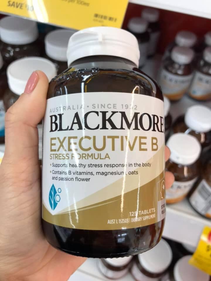 Blackmores Executive B Stress Formula lọ 125 viên