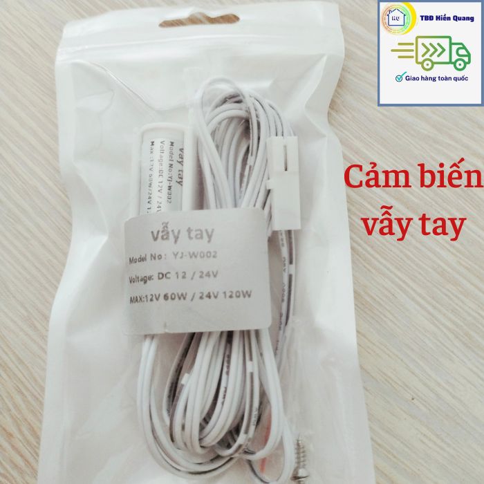 Cảm biến vẫy tay, đóng mở, chạm dùng cho Led 12V