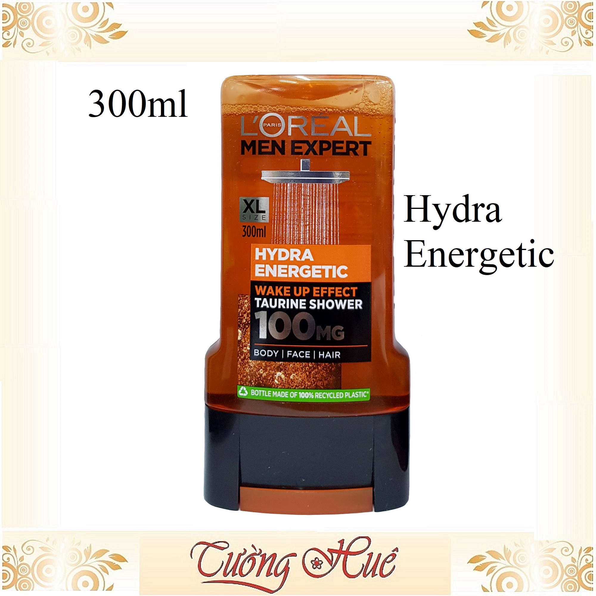Sữa tắm gội rửa mặt L'oréal Men Expert Hydra Energetic 300ml