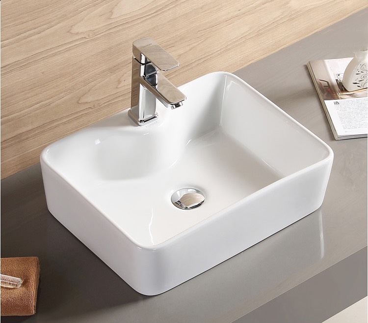 Chậu rửa mặt/Lavabo rửa mặt chính hãng Everest EV-L6007