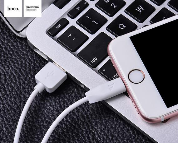 Cáp Sạc Lightning Hoco X1 dành cho iPhone/iPad, iPhone XS max, iPhone 11, iPhone 11 Pro max, dài 100cm