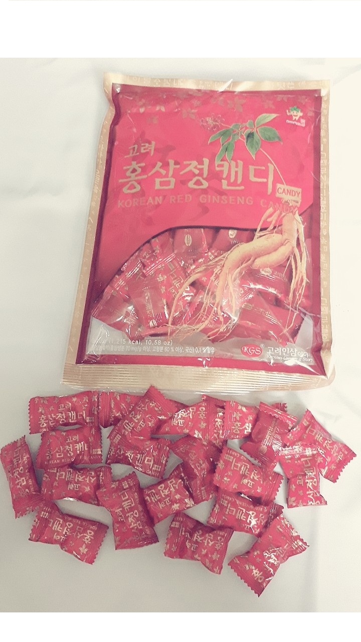 KẸO HỒNG SÂM HÀN QUỐC KGS 300 GRAM