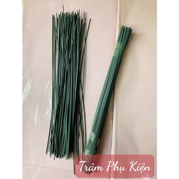 Que cây kẽm cắm hoa sáp (40cm)