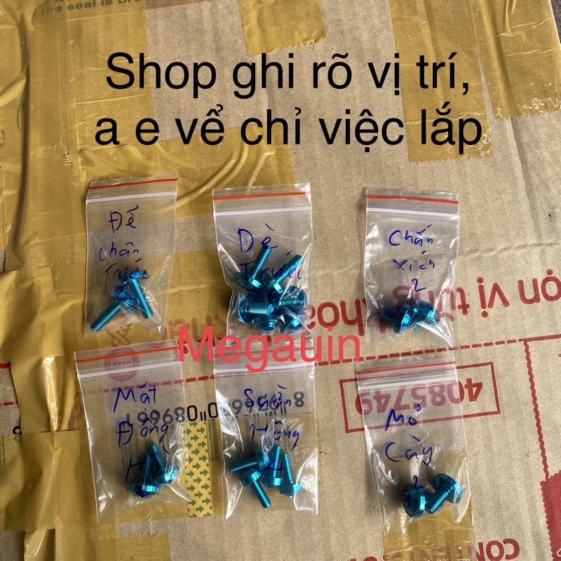 Ốc GR5 full dàn áo Winner X V2, V3 2022