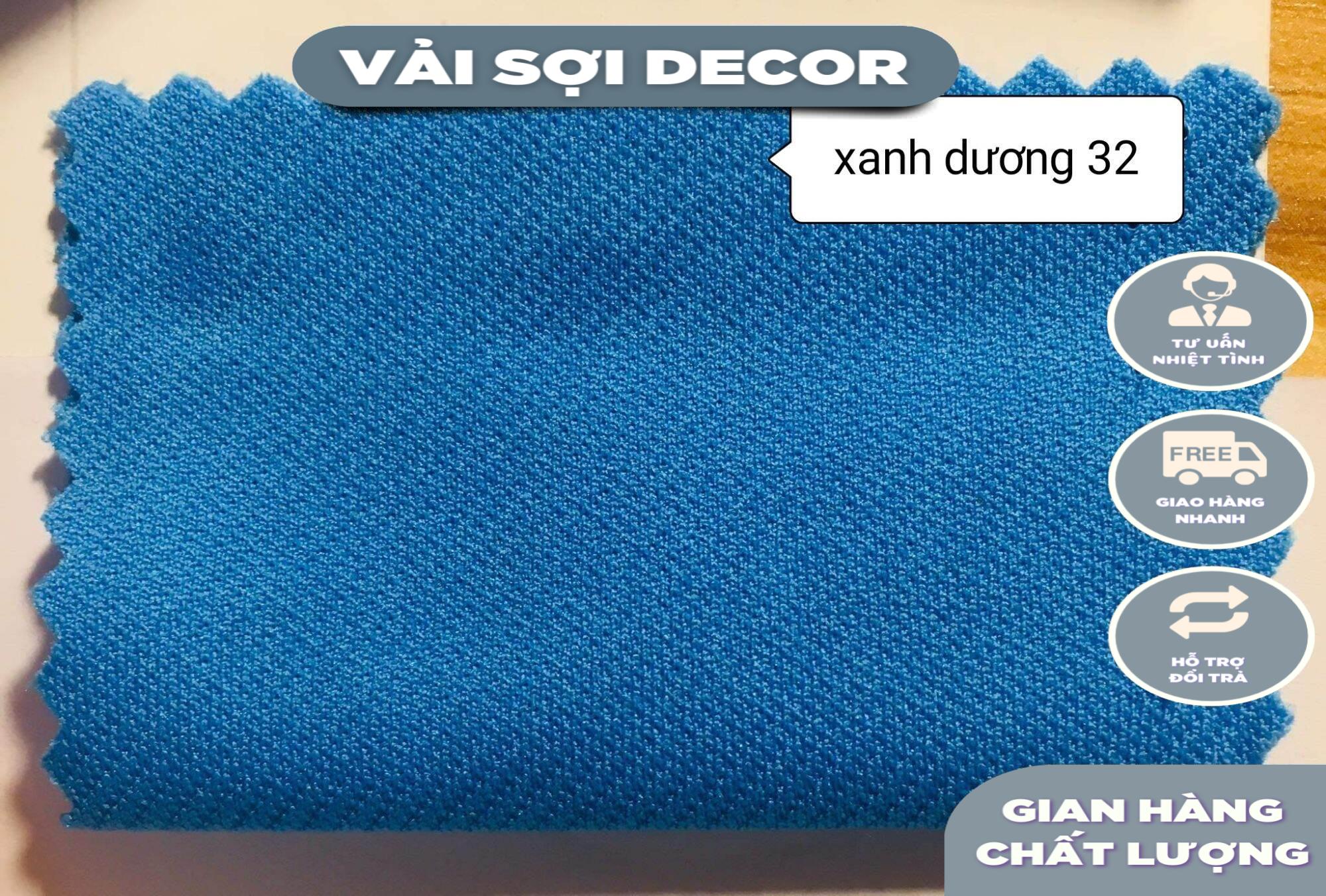 Vải phông nền màu xanh dương ( liền cuộn 80m x khổ 1,6m)