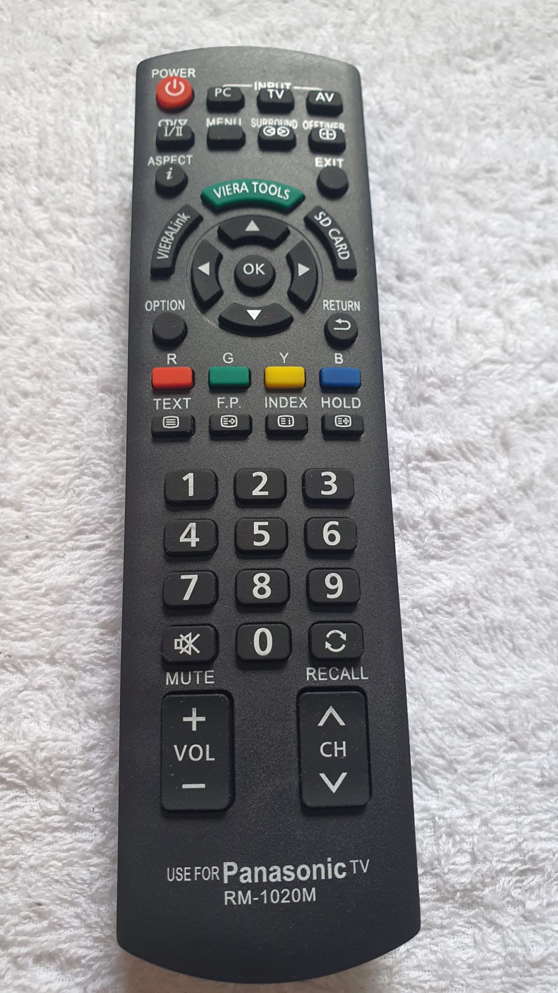REMOTE ĐIỀU KHIỂN TIVI PANASONIC LCD 1020M