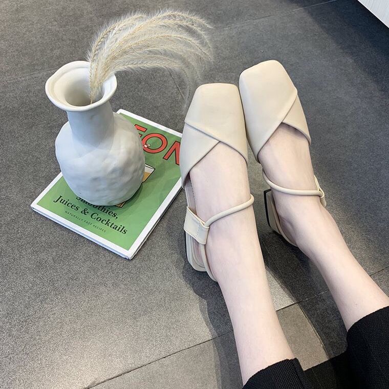 Giày tiểu thư quay chéo 2 màu