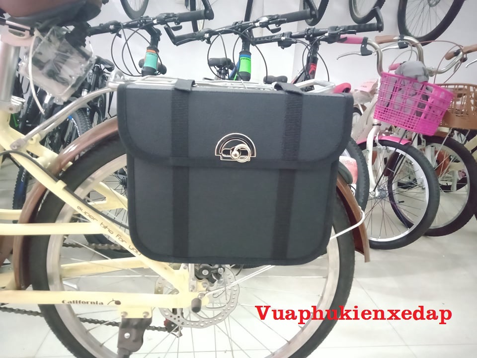 Túi da cao cấp treo xe đạp thể thao