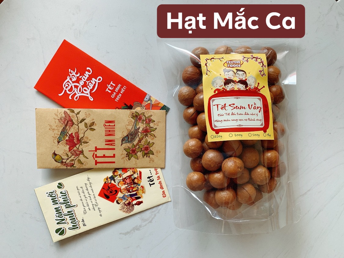 [HẠT SIÊU RẺ] Túi 500g Hạt dinh dưỡng ngon các loại, hiệu Festive Foods (dẻ cười / mắc ca / hạnh nhân / điều / óc chó / dưa / bí / hướng dương)