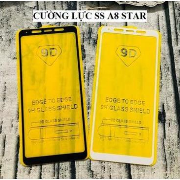Cường Lực Full SamSung A6 - A8- A7 2018 - A9 2018 - A6+/ A6 Plus - A8+/ A8 Plus - A8 Star (tặng giấy lau) 9D
