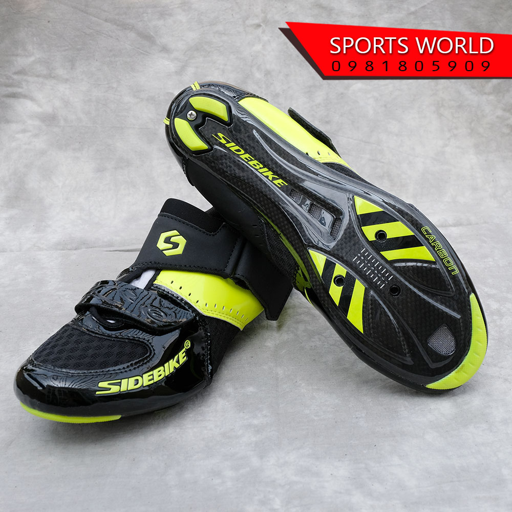 Giày can đế CARBON dòng TRIATHLON (ba môn phối hợp) SIDEBIKE SD-016