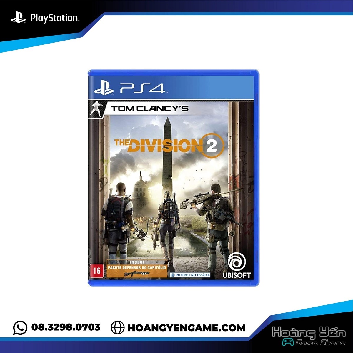[HCM]Đĩa game Tom clancys the division 2 PS4