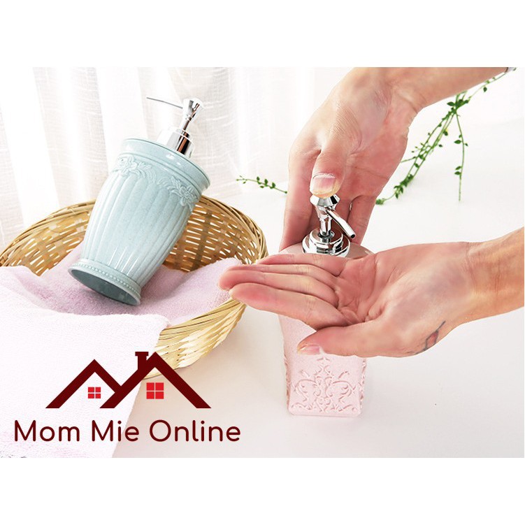 [HCM]Bình đựng sữa tắm dầu gội nước rửa tay 400ml