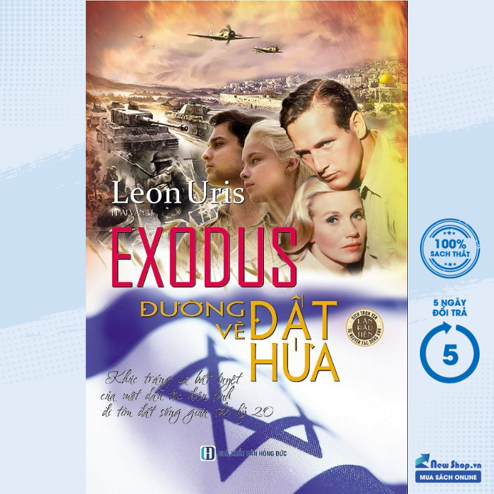 Sách - exodus - đường về đất hứa - newshop