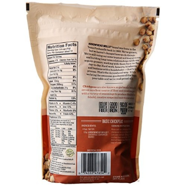 Đậu gà hữu cơ Arrowhead Mills 453g