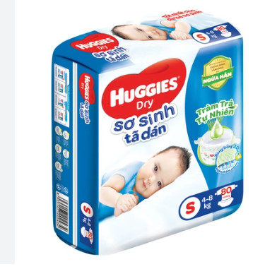 TÃ DÁN HUGGIES S80+2 MIẾNG