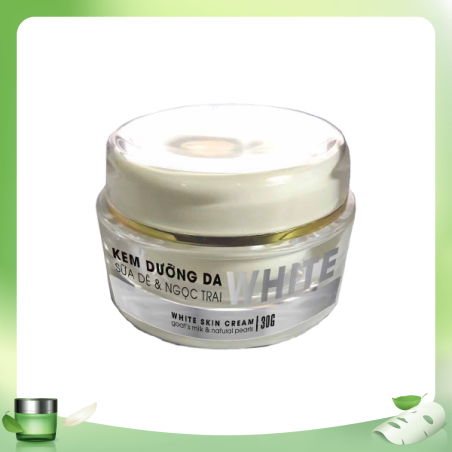 Kem Dưỡng Da White Sữa Dê Và Ngọc Trai 30g Thorakao