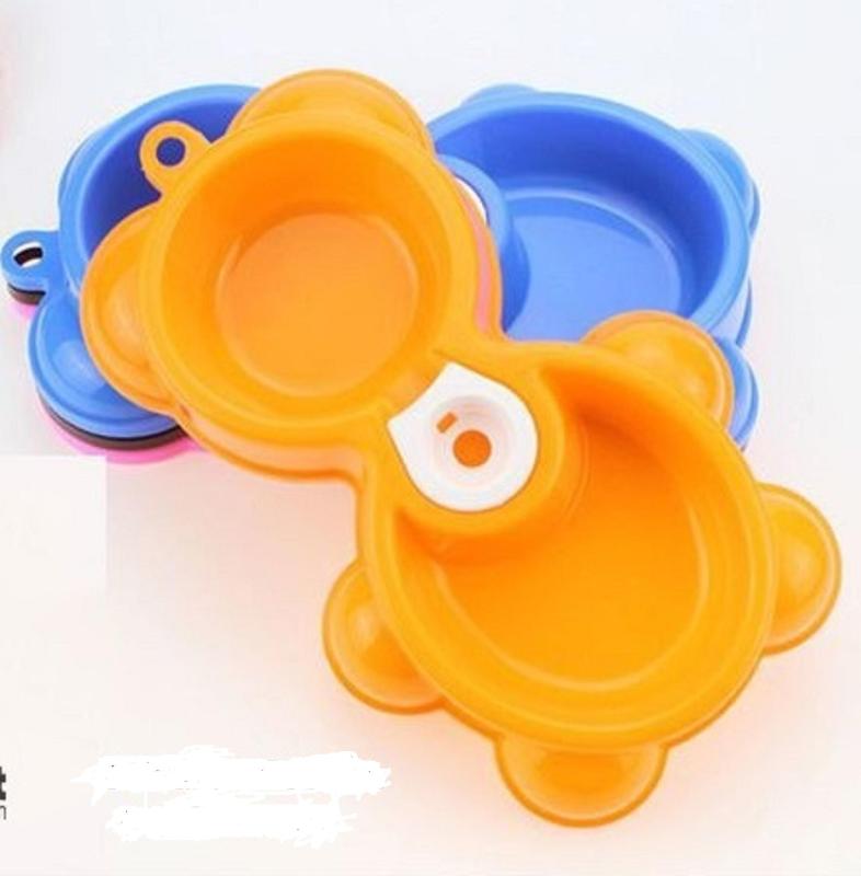 Bát Ăn Uống Tự Động Cho Chó Mèo Hình Gấu
