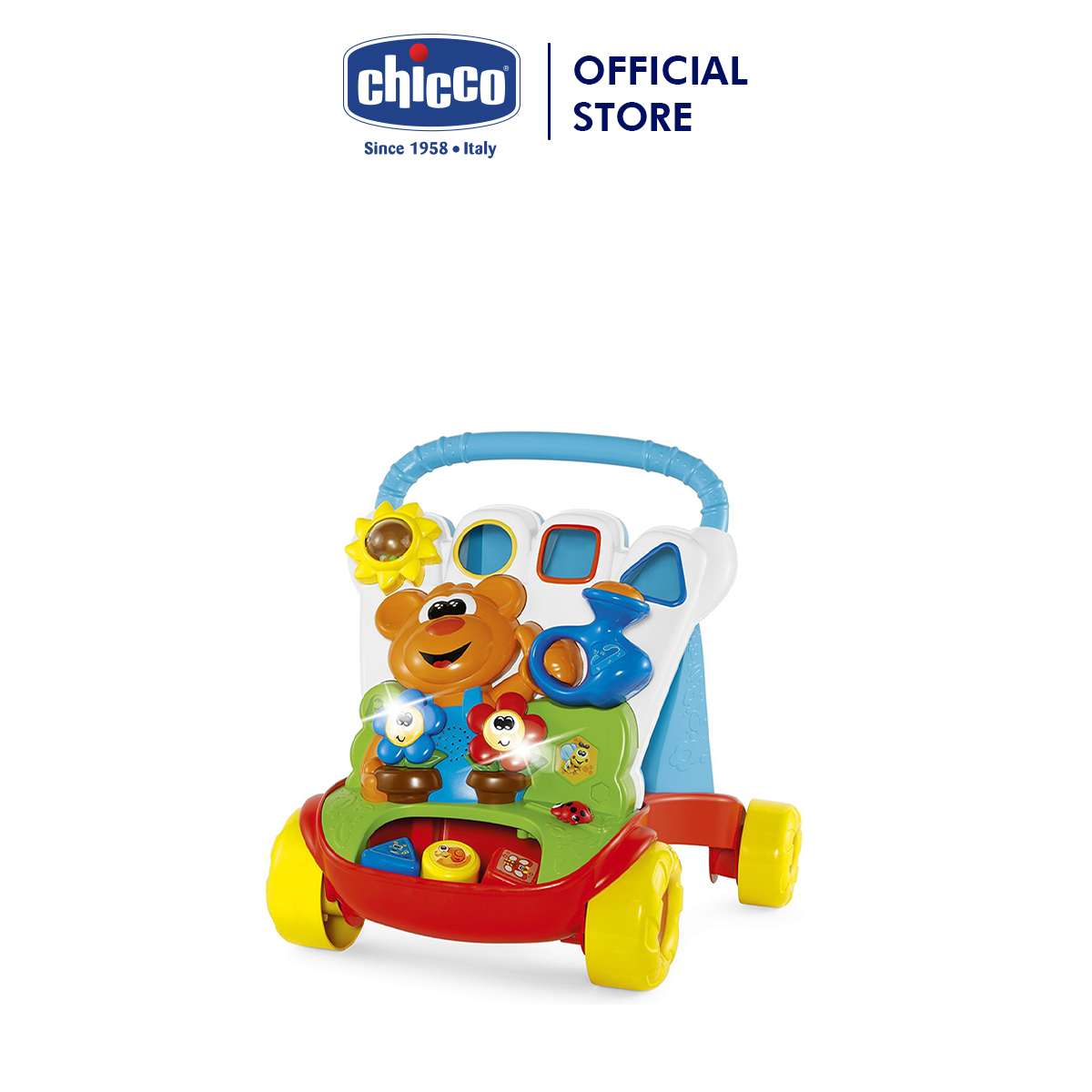 Xe tập đi Chicco 2 in 1 bác làm vườn vui tính