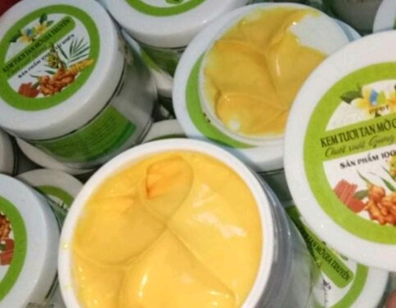 [HCM]Kem tan mỡ Gừng GIA TRUYỀN