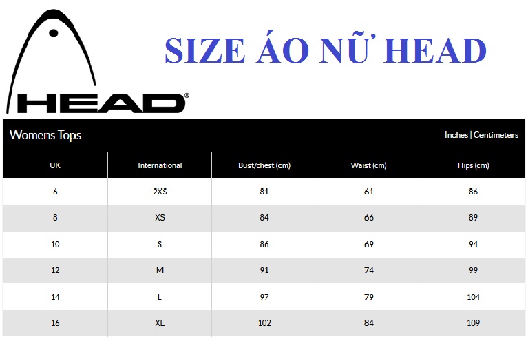 Áo thun Polo nữ HEAD Club (màu White/Black)