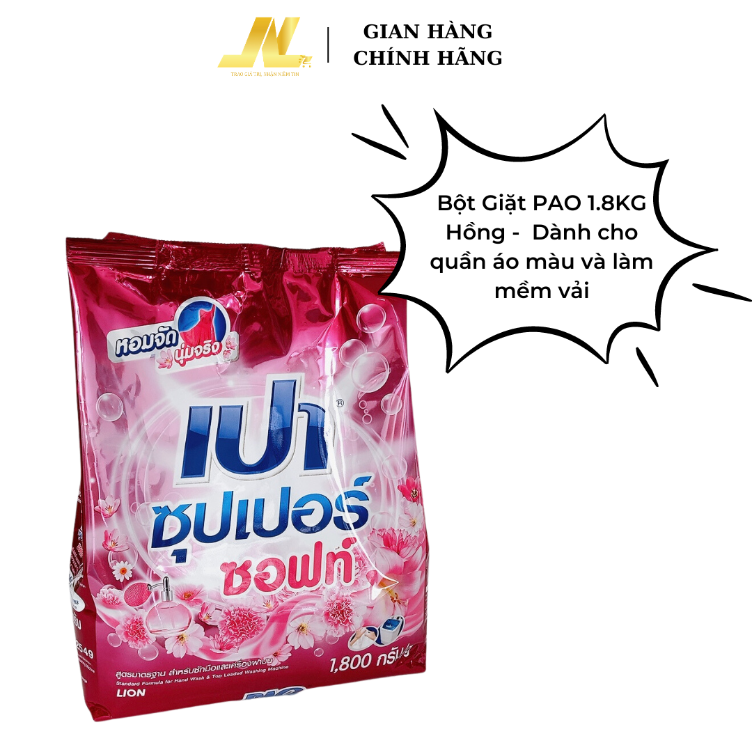 Bột Giặt Pao Thái Lan 1.8KG