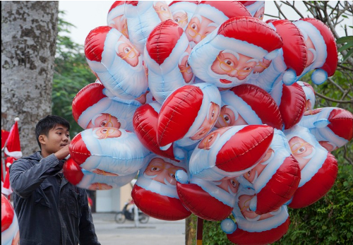 Bộ 20 vỏ bóng bay con thú + kèm que to
