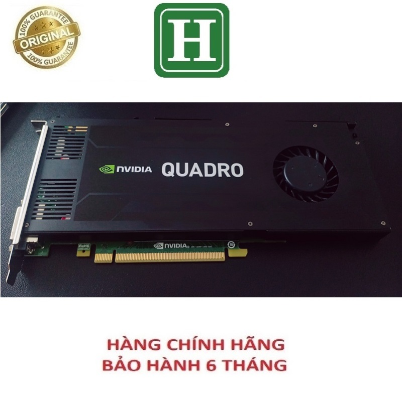 Bảng giá [HCM][Trả góp 0%]Card màn hình Nvidia Quadro K4200 4GB-256BIT GDDR5 chính hãng bảo hành 6 tháng Phong Vũ