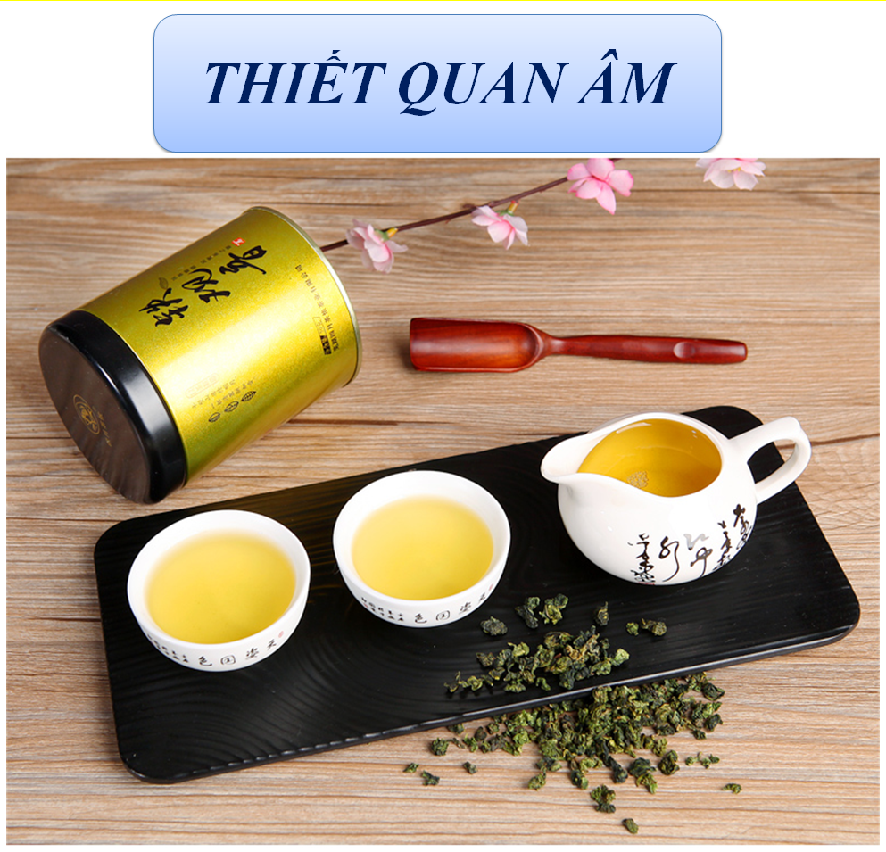 Set Trà Biếu Hảo Hạng (Thiết quan âm, bích loa xuân, trà nhài, mao tiêm)