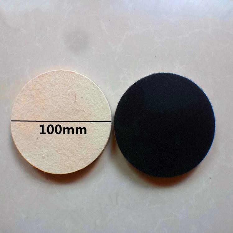 Bộ 2 pad nỉ đánh bóng kính 4 inch