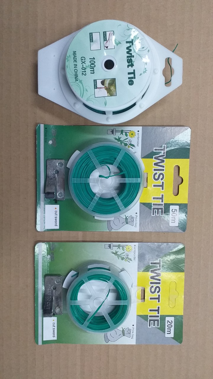 Cuộn dây cột lan 20m, 50m, 100m twist tie