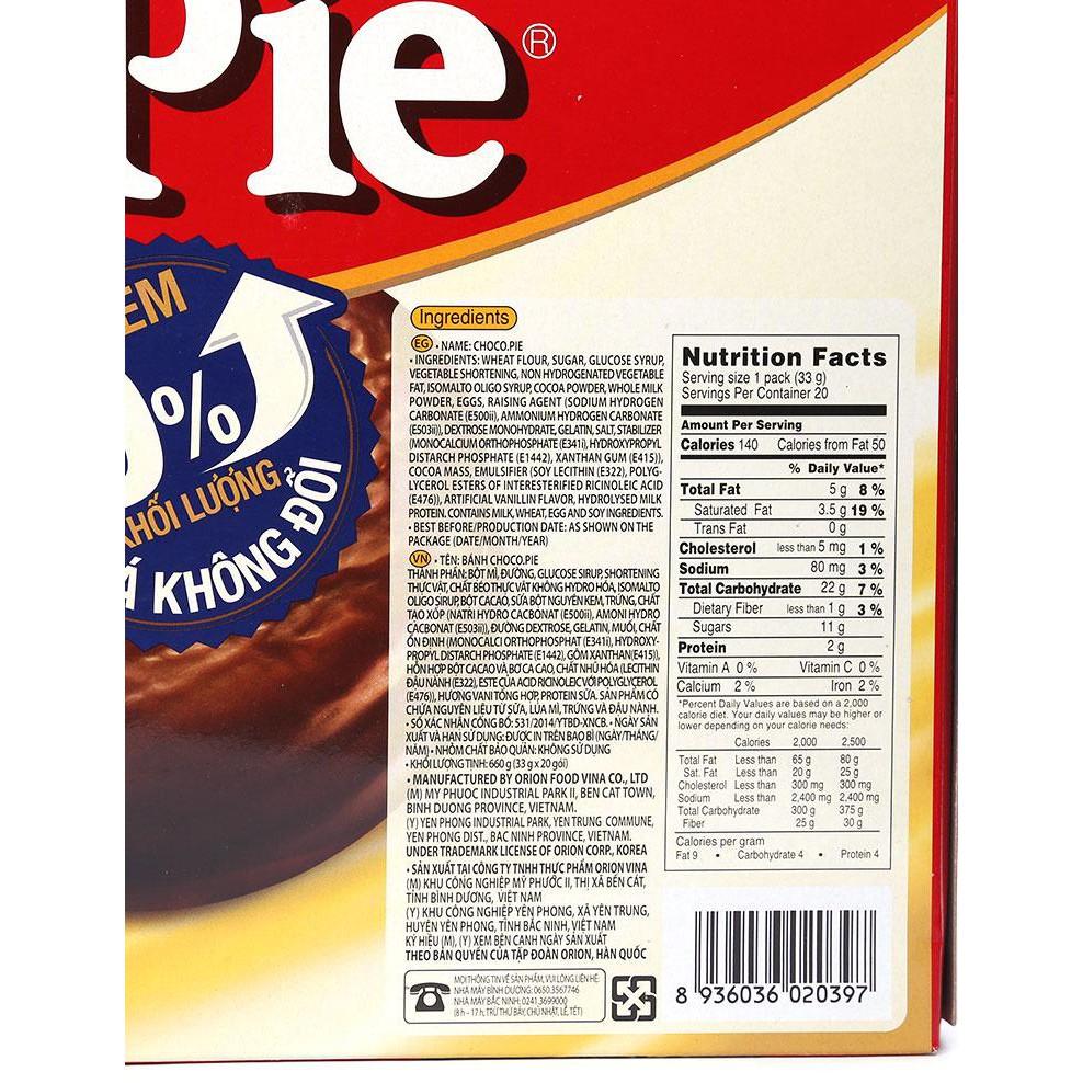 Bánh Chocopie 20 cái 660G