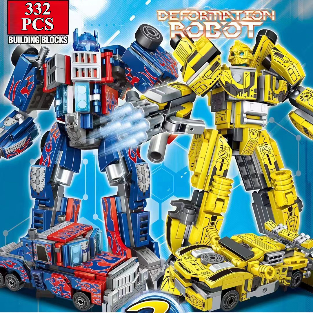 [Hoàn Tiền 10%]BỘ ĐỒ CHƠI XẾP HÌNH ROBOT Transformer BUMBLEBEE - Lắp Ráp Robot Optimus