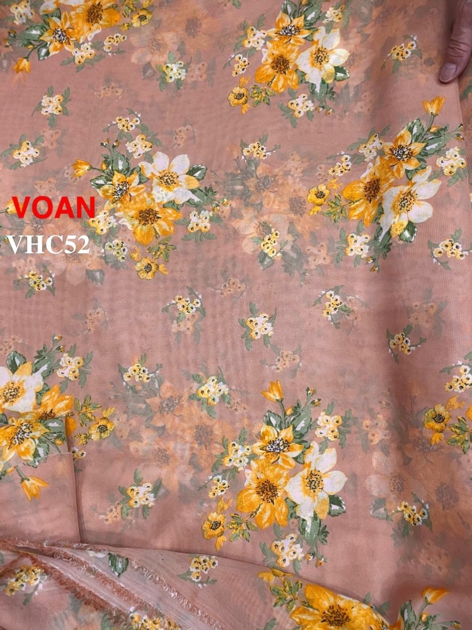 [HCM]VẢI VOAN NHẬT HOA NHÍ - DÒNG VẢI THÔNG DỤNG - 1 MÉT X 1M5